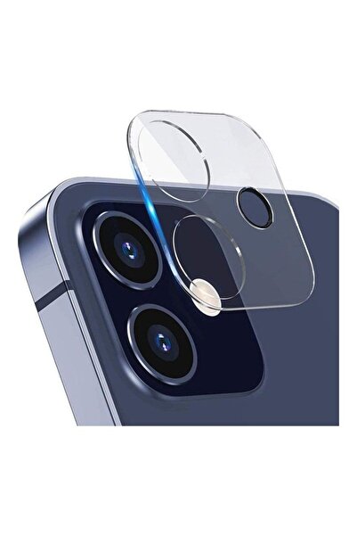 Generic واقي عدسة الكاميرا الزجاجية لجهاز iPhone 12 شفاف