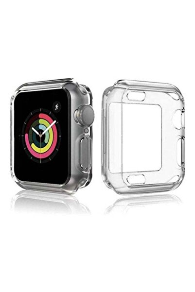 Generic Unisex Soft Transparent TPU Cover For Apple Watch Series 4 and Series 5
