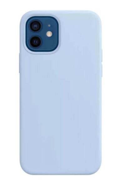Generic Flexible and modern silicone case for iPhone 12Pro Max sky blue color