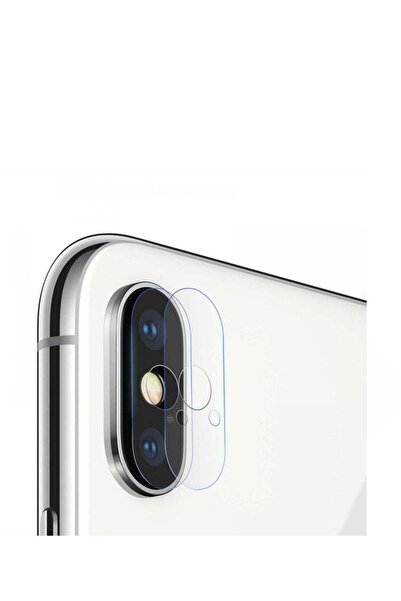 Generic واقي عدسة الكاميرا من الزجاج المقوى لهاتف Apple iPhone X/XS Max شفاف