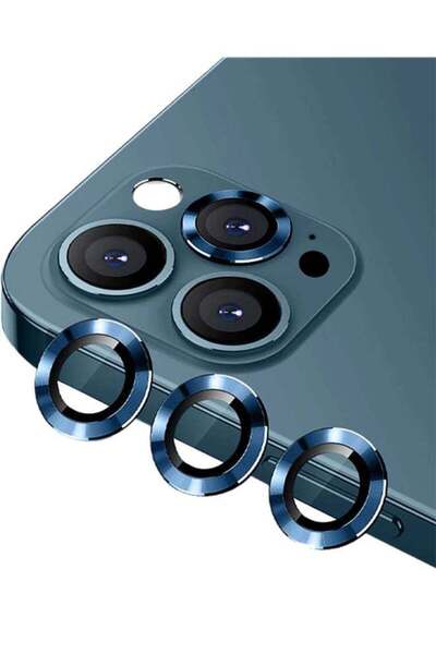 AMTCO Anti-Glare Camera Glass Protector For Apple iPhone 13 Pro/Pro Max Blue