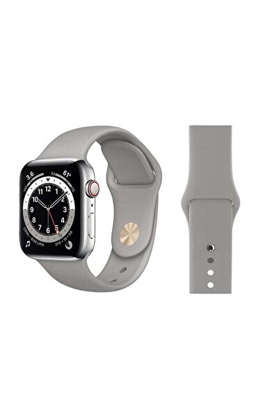 Perfii سوار بديل لساعة Apple Watch Series 6/SE/5/4/3/2/1 من الخرسانة