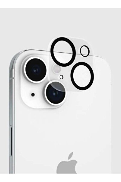 Generic ملصق حماية الكاميرا الزجاجية متوافق مع iPhone 14 / 14 Plus