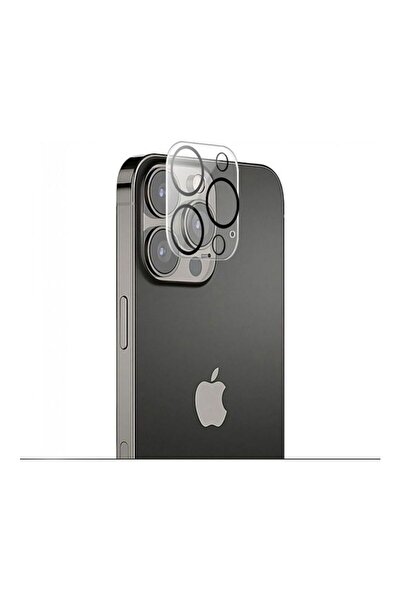 Margoun واقي عدسة الكاميرا الزجاجي لجهاز iPhone 13 Pro شفاف