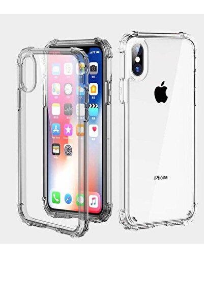 Generic Gorilla transparent case supported on the sides for iPhone X Max