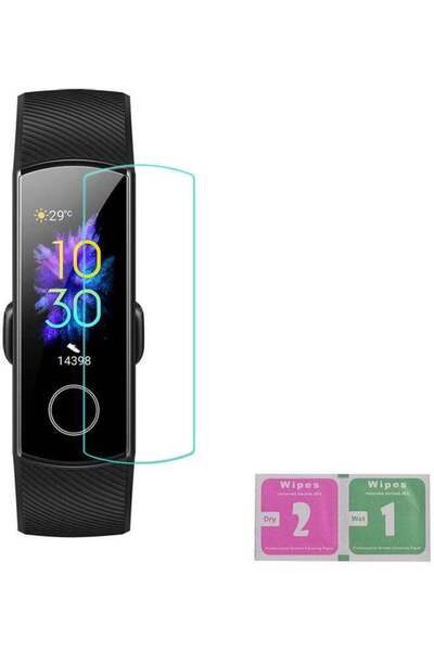 Generic واقي شاشة شفاف لهاتف Honor Band 5 مقاس 7.7x5x0.1 سم