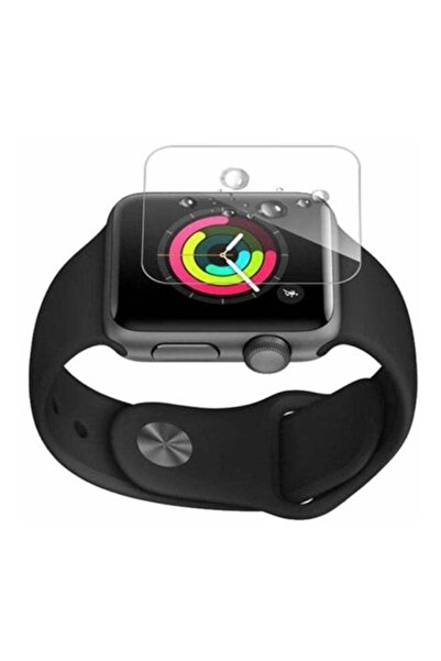 Generic واقي شاشة زجاجي مقوى من كينج ستور لساعة أبل آي واتش سيريز 4 شفاف