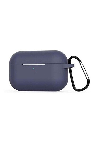 Generic غطاء حماية سيليكون لجهاز Apple AirPods Pro مع مشبك مضاد للضياع وسماعة رأس لاسلكية بتقنية البلوتوث من الجيل الثالث