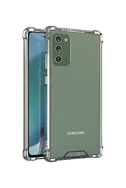 Generic غطاء خلفي كينج كونج سيليكون مضاد للانفجار فائق الحماية لهاتف سامسونج جالكسي نوت 20 شفاف