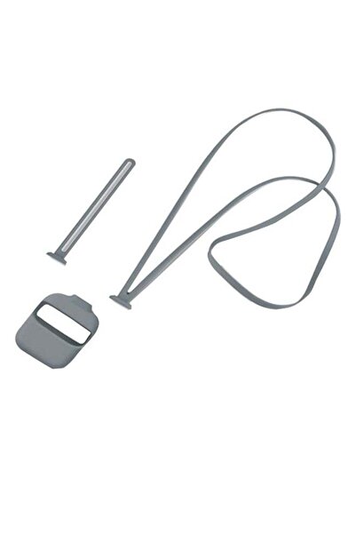 Ectownugs Protective Case For AirPods 2 With Antilost Neck Strap Grey