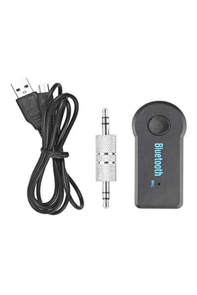 Generic 3.5MM Wireless Car Bluetooth Aux Music Receiver With Mic