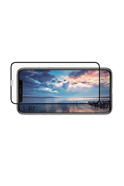 caisles جراب جوال مع واقي شاشة أمامي وخلفي وكاميرا لهاتف iPhone XS أسود