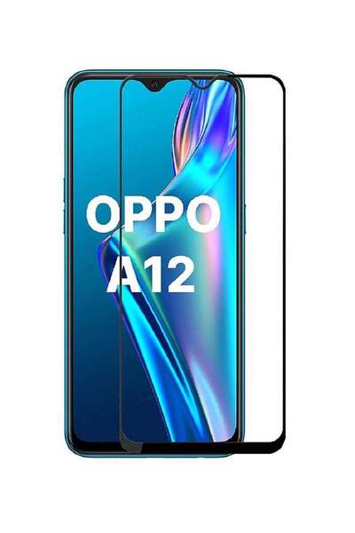 Muzz واقي شاشة من الزجاج المقوى لهاتف Oppo A12