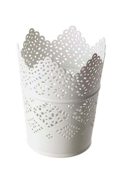 Generic Decorative Candle Holder White 11cm