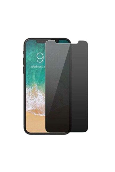 Generic واقي شاشة الخصوصية لجهاز Apple iPhone X باللون الأسود