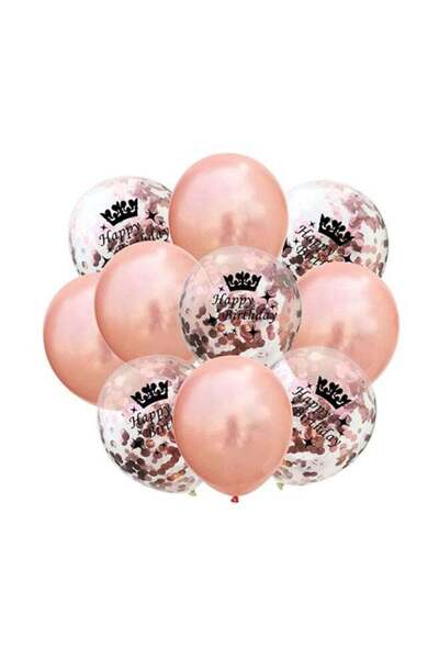 sharpdo 10-Piece Birthday Party Balloon Set 12inch