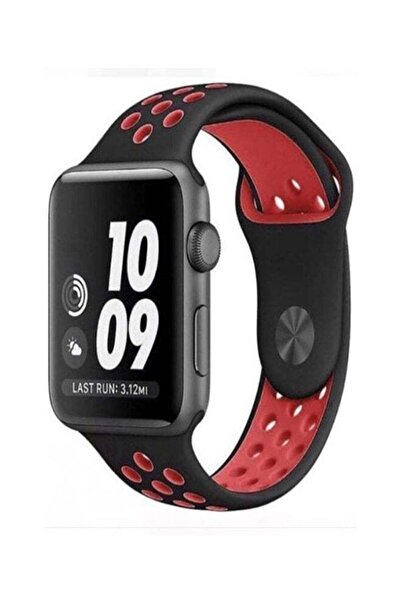 Generic سوار بديل لساعة Apple Watch مقاس 40 مم، أسود