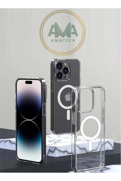 Generic Transparent cover supported by the edges that supports wireless charging for iPhone15Pro Max