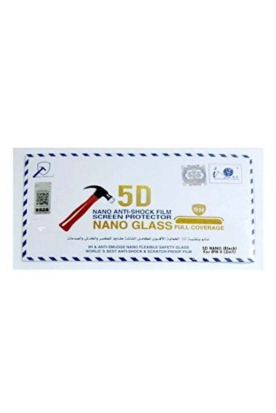 Generic Nano 5D Screen Protector For Apple iPhone X Clear