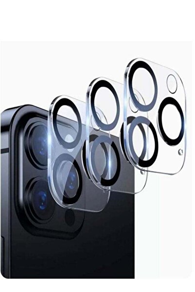 Generic 3 قطع حماية للكاميرا لهاتف iPhone 13