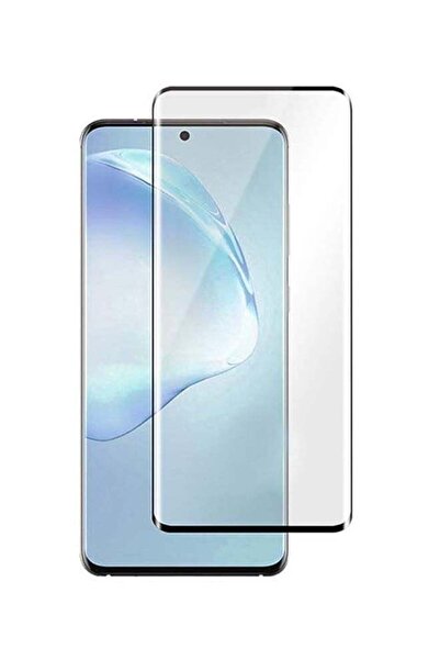 Muzz واقي شاشة زجاجي مقوى ثلاثي الأبعاد لهاتف سامسونج جالاكسي S20 ألترا شفاف/...