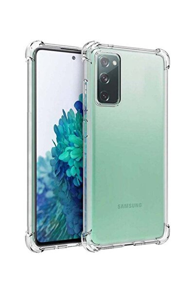 Wtech غطاء حماية ممتص للصدمات لهاتف سامسونج جالاكسي S20 FE - شفاف