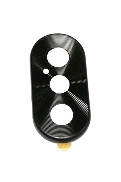 Generic غطاء حماية عدسة لهاتف Apple iPhone X أسود