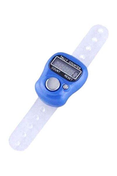 Generic Tasbeeh Tally Counter Blue/Black