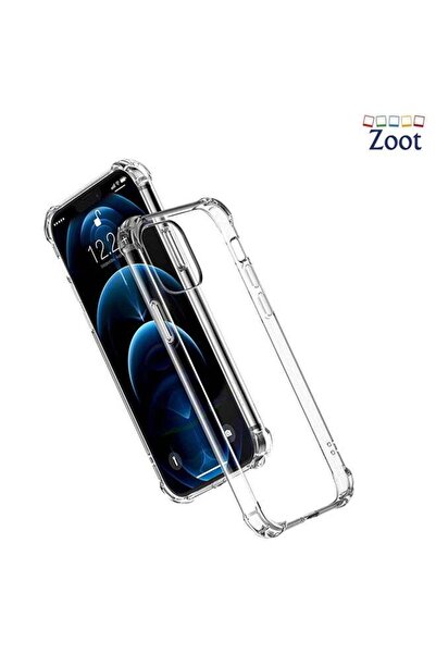 Zoot غطاء حماية مع مصد لهاتف Apple iPhone 13 Pro Max شفاف