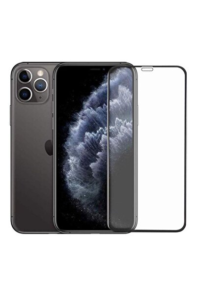 Generic Full Glue Screen Protector For iPhone 12 Pro Max Black