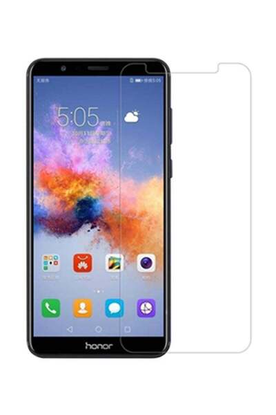 Generic واقي شاشة زجاجي مقوى مضاد للصدمات لهاتف هواوي هونر 7X شفاف