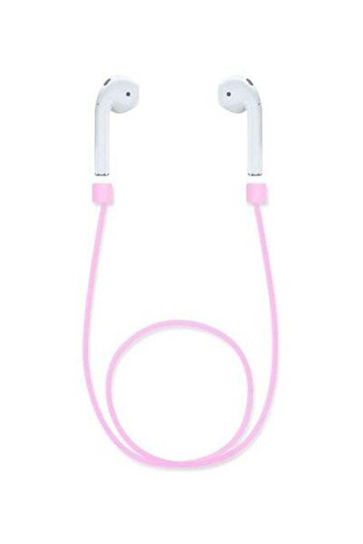 Generic حامل سلكي رياضي لسماعات آبل إيربودز - وردي
