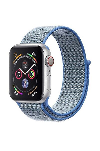 Promate Premium Nylon Weave Mesh Band With Dense Loop And Adjustable Wrist Strap For Apple Watch Ser