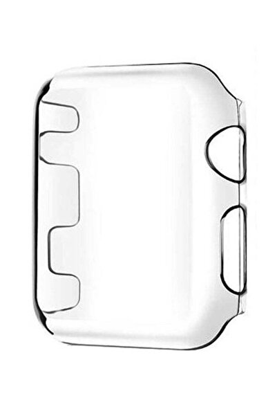 Generic Premium Plastic Hard Screen Protective Case Cover For Smart Watch Series 3 White