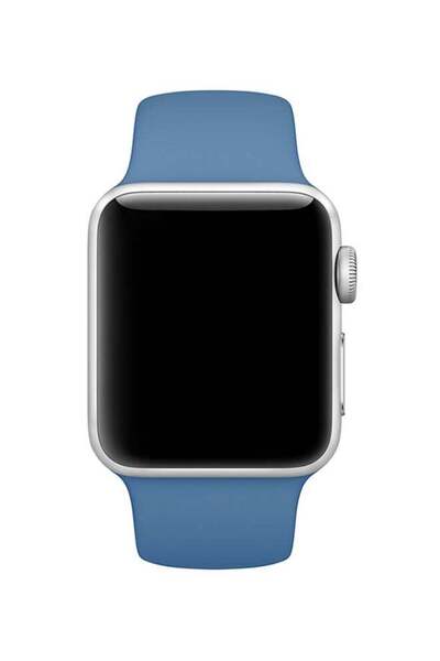 Umiwin سوار بديل لساعة Apple Watch Series 4 مقاس 42/44 مم أزرق دينم