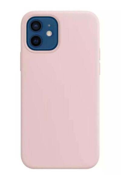 Generic Flexible and modern silicone case for iPhone 12Pro Max light pink color