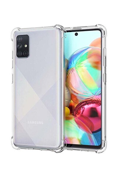 Muzz غطاء حماية شفاف لهاتف سامسونج جالاكسي A71