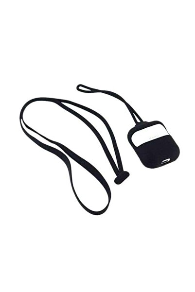 ARTLOOK غطاء حماية سيليكون لسماعات ابل ايربودز - لون أسود