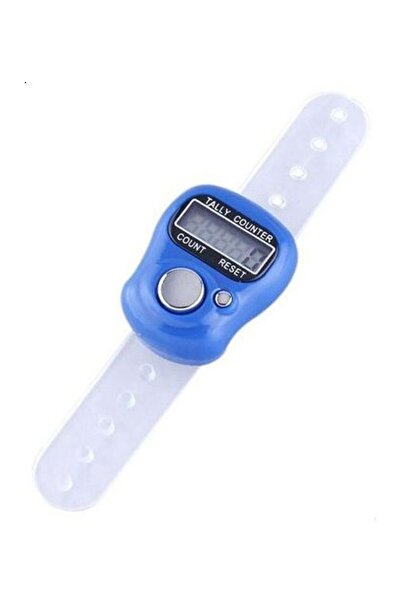 Generic Digital Electronic Finger Wearable Tally Counter Blue