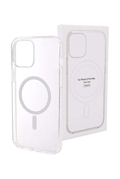 Generic Magsafe Back Cover For iPhone 12 Pro Max Clear