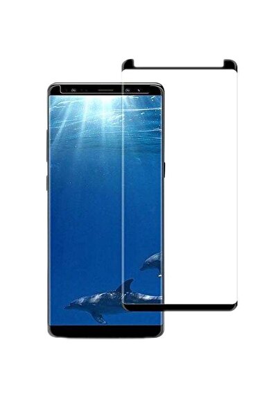 Generic واقي شاشة من الزجاج المقوى المنحني 5D لهاتف سامسونج جالاكسي نوت 8 أسو...