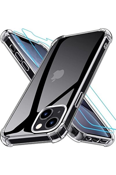 ROCK POW غطاء وسادة هوائية متقدم مع واقي شاشة من الزجاج المقوى لهاتف iPhone 1...