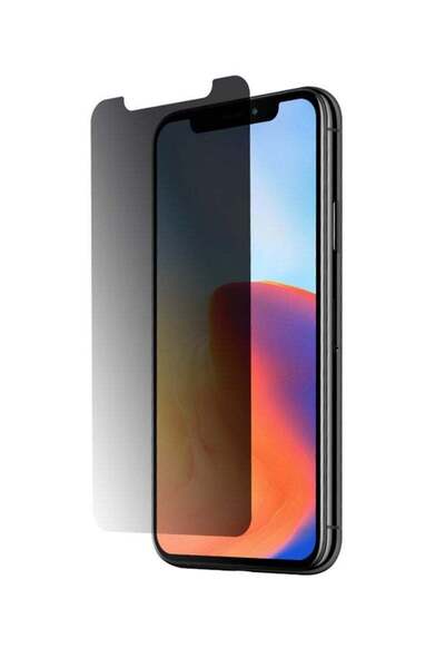 Green Privacy Glass Screen Protector For iPhone 11 Pro Max Clear/Black