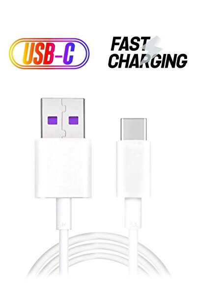 Generic Type-C 5A Data Sync Fast Charging Cable White
