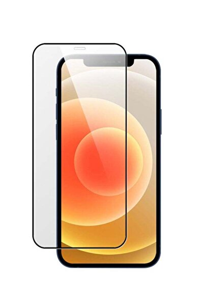 Generic واقي شاشة من الزجاج المقوى لجهاز Apple 12/12 Pro باللون الأسود