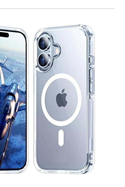 Generic Transparent cover with wireless charging feature for iPhone 15 plus
