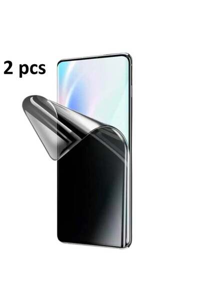 Generic قطعتان من غشاء حماية الشاشة الهيدروجيل غير اللامع المتوافق مع هاتف Op...