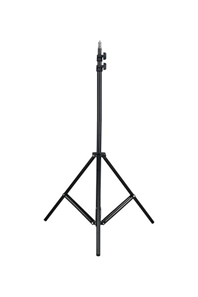 Generic حامل إضاءة استوديو تصوير بطول 2 متر / 6.6 قدم مع برغي مقاس 1/4 بوصة ل...