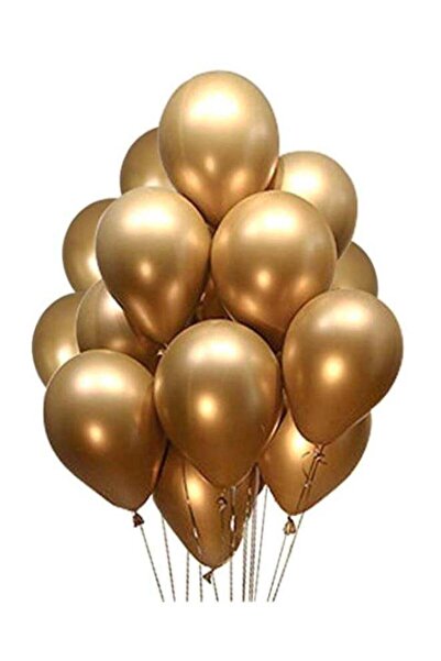 Generic مجموعة من 10 قطع من البالونات المعدنية الدائرية لتزيين حفلات أعياد الميلاد، مقاس 12 بوصة