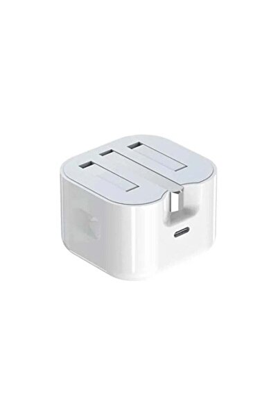 Generic White Wall Plug with Type C Port Compatible with iPhone 16/16 Pro/16 Pro Max